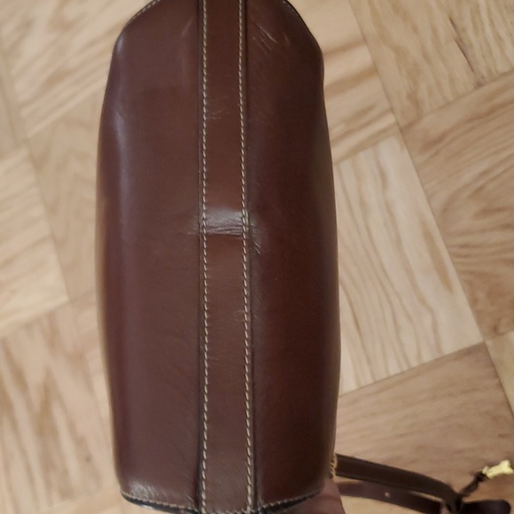 Vintage GoldPfeil Leather Crossbody/Shoulder Bag - Picture 6 of 8